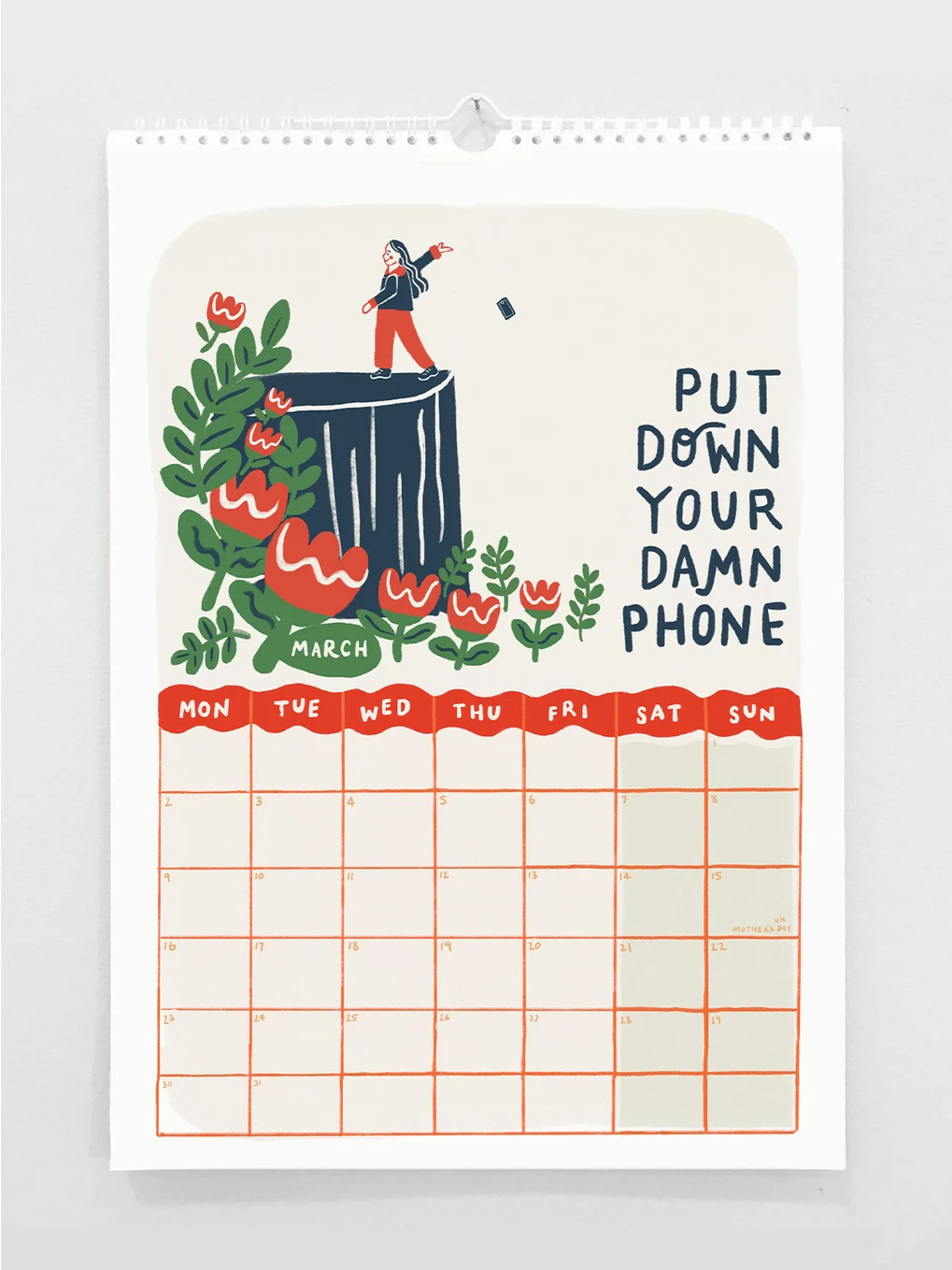 Jade Fisher - Tips for a Good Year - 2026 A3 Wall Calendar - Image 7