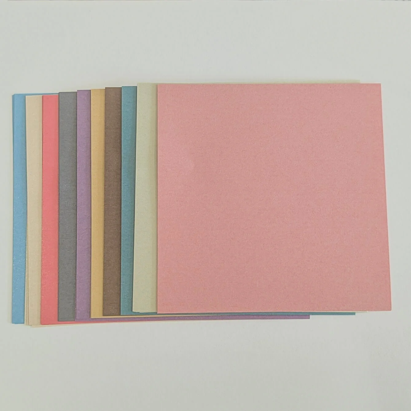 Japanese Mino Washi Origami Paper 50 Sheets Mixed Colours - 15x15cm - Image 7
