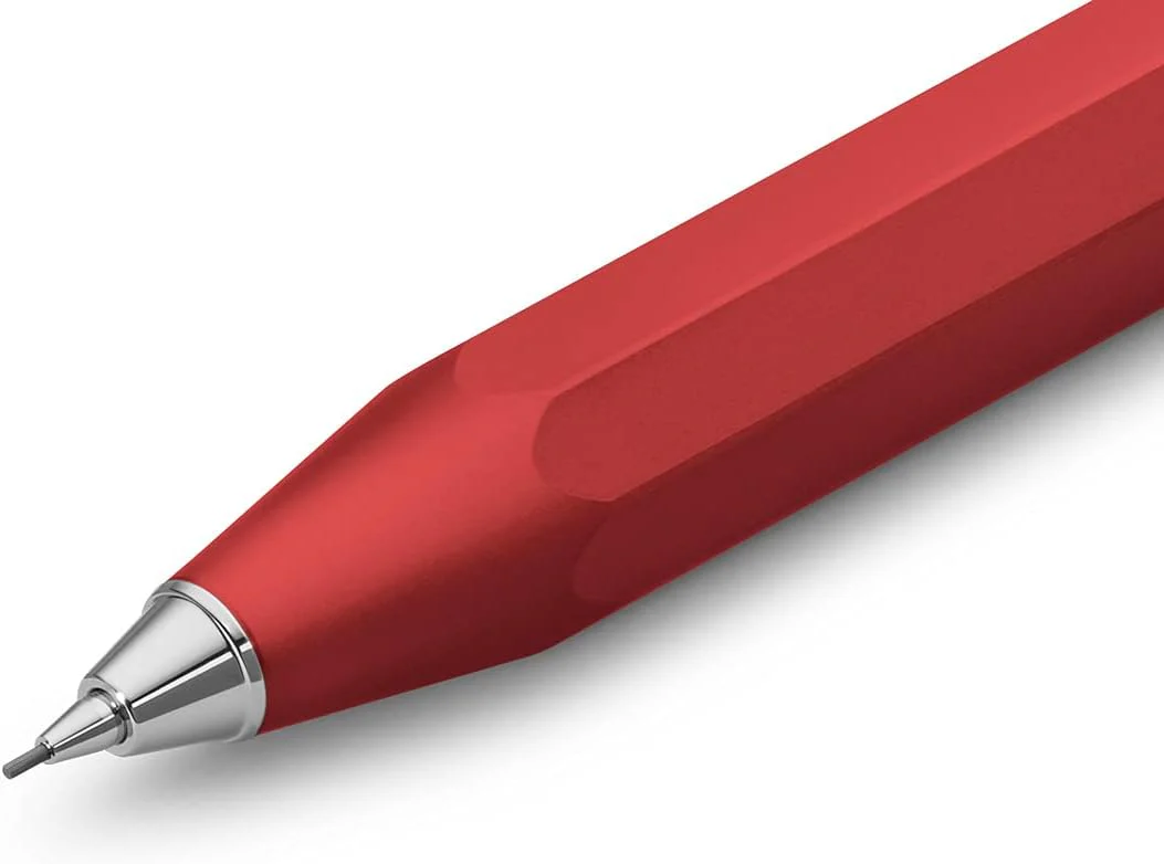 Kaweco Al Sport 0.7mm Mechanical Pencil - Deep Red - Image 2