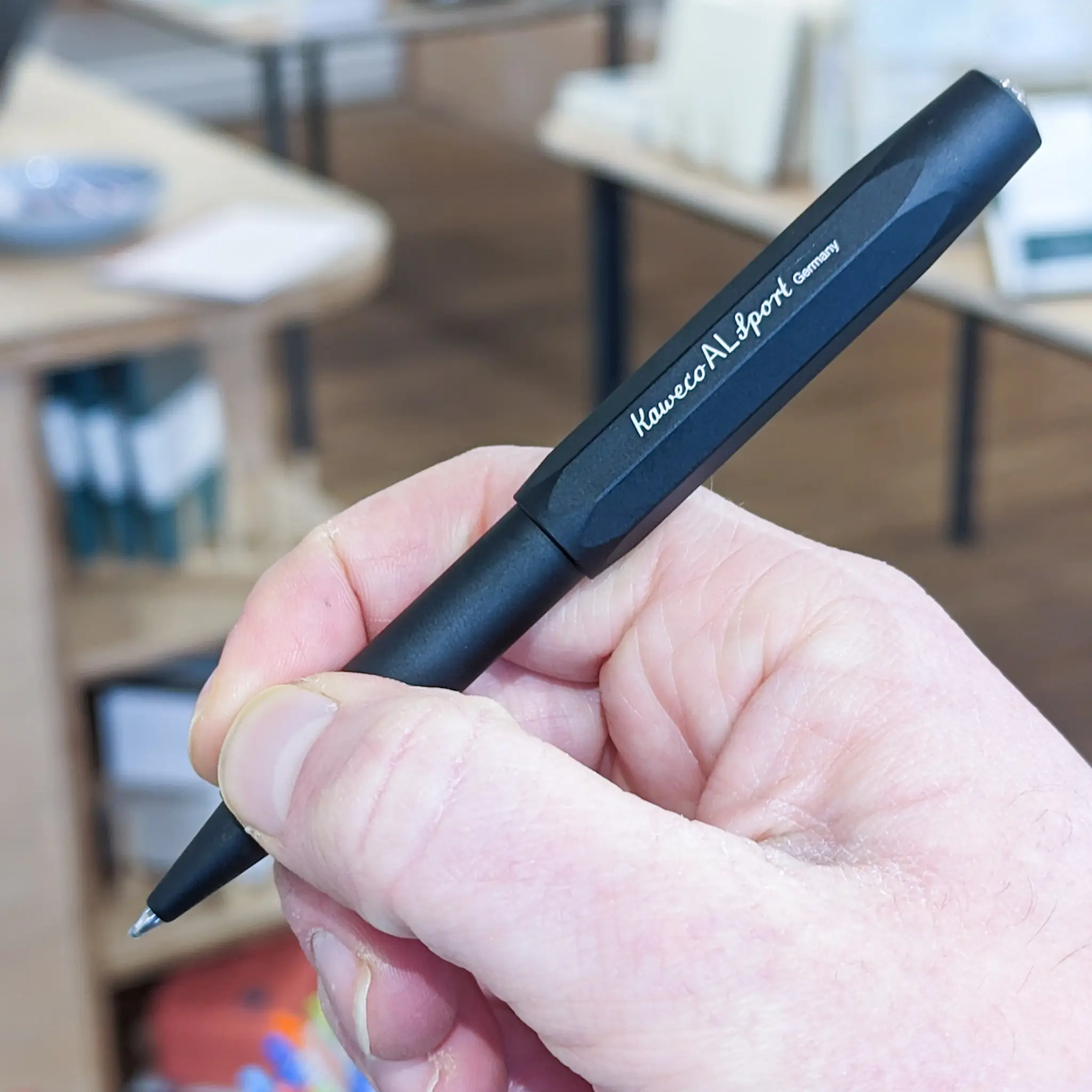 Kaweco Al Sport Black Rollerball Pen - Image 2