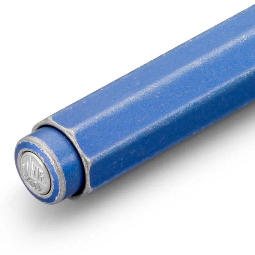 Kaweco Al Sport Stonewashed Blue Ballpoint Pen - Image 3