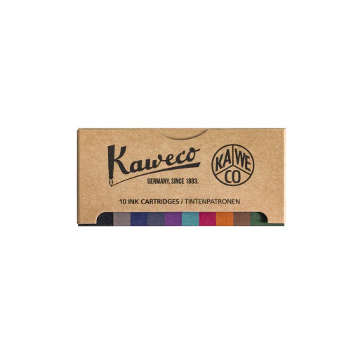 Kaweco Ink Cartridges 10 Colour Mix Pack - Image 2