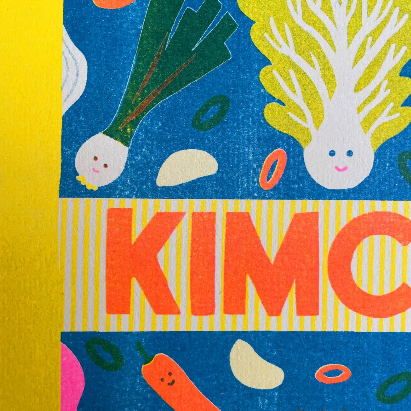 Kimchi A4 Riso Print - Image 2