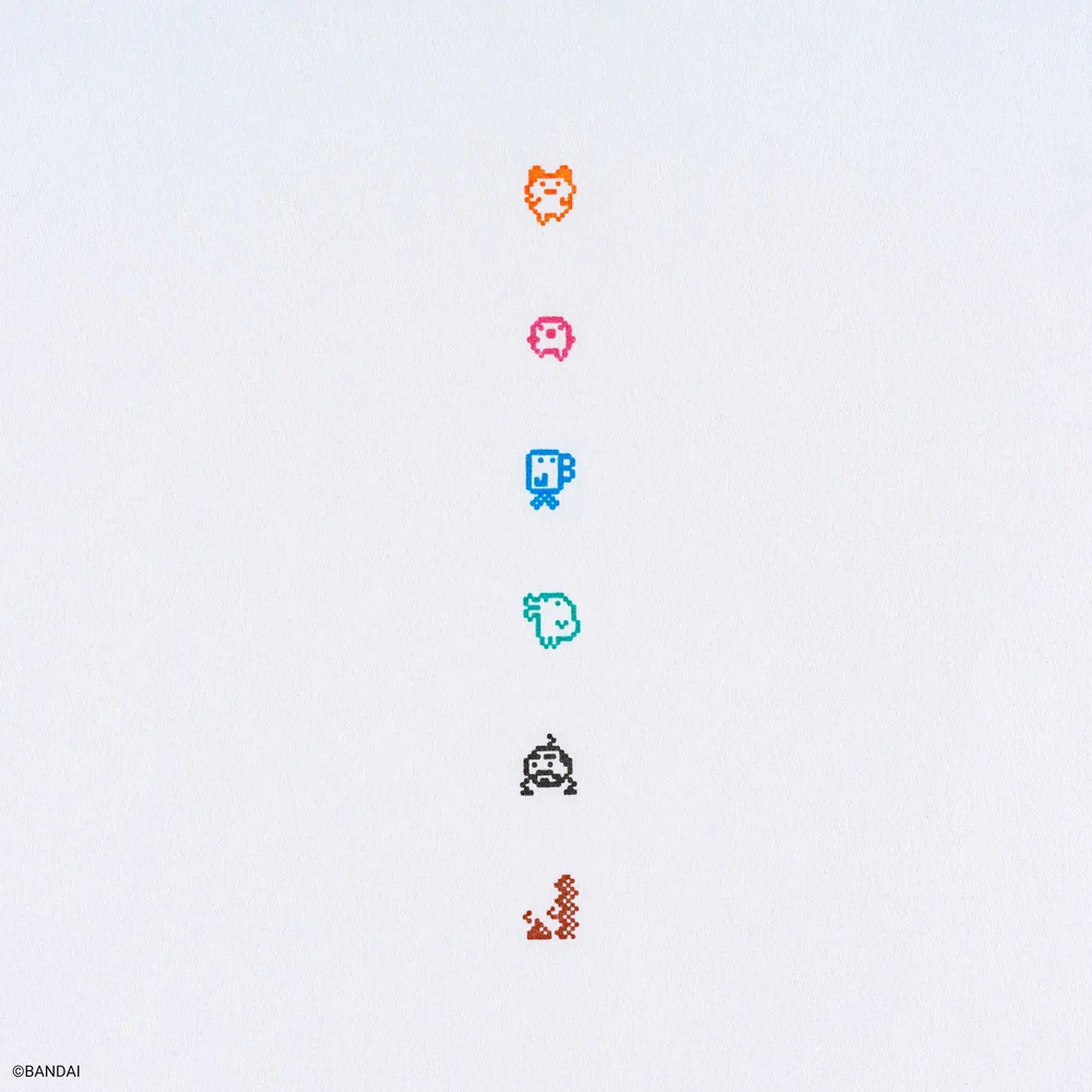 Kodomo no Kao x Hobonichi: Pochitto6 Push-Button Stamp (Tamagotchi) - Image 3