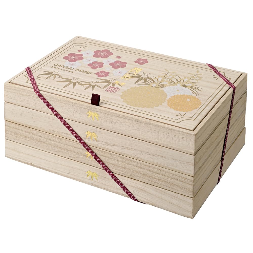 Kuretake Gansai Tambi Watercolour 100 Colour Set - Image 2