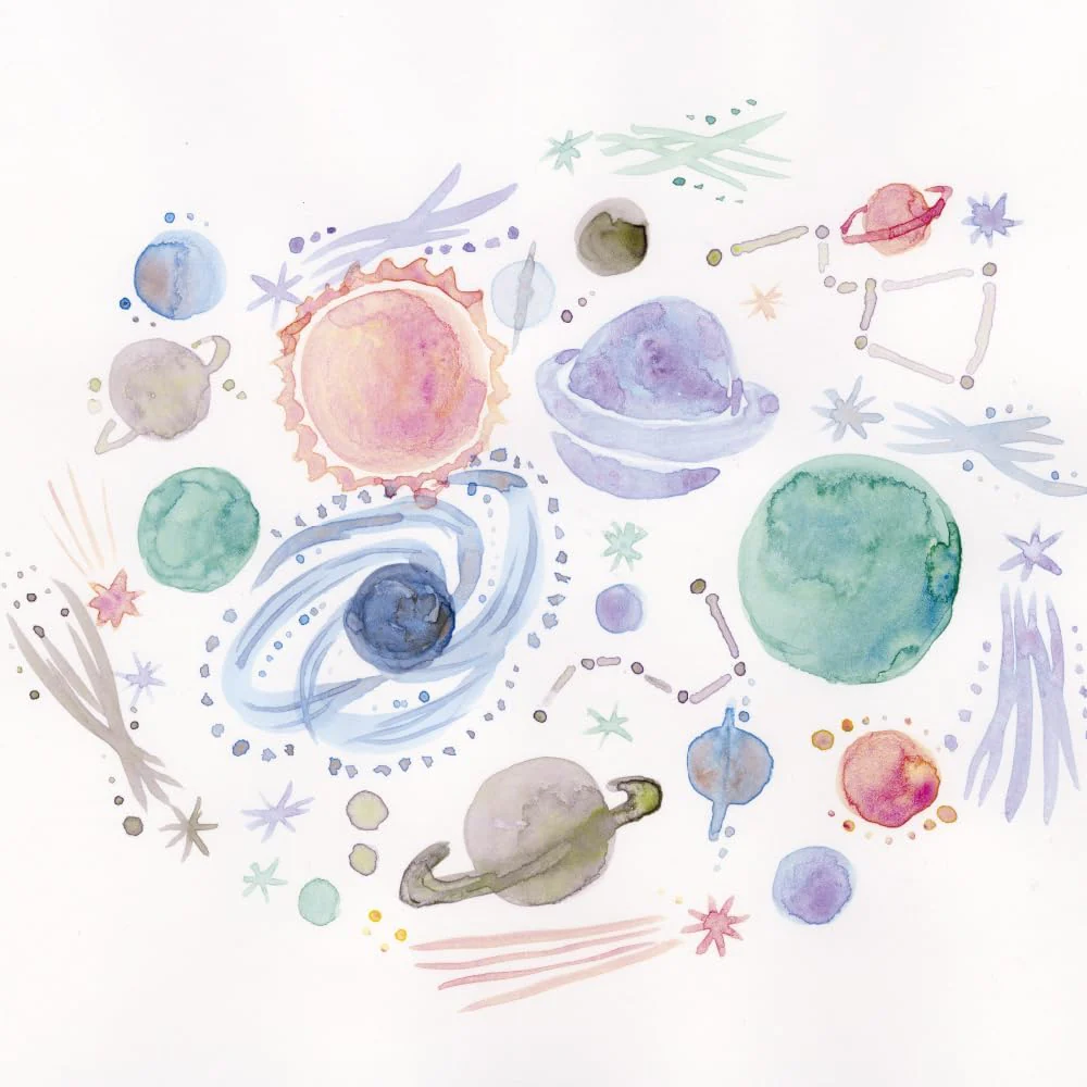 Kuretake Gansai Tambi Watercolour Granulating 5 colours set-2 - Image 3