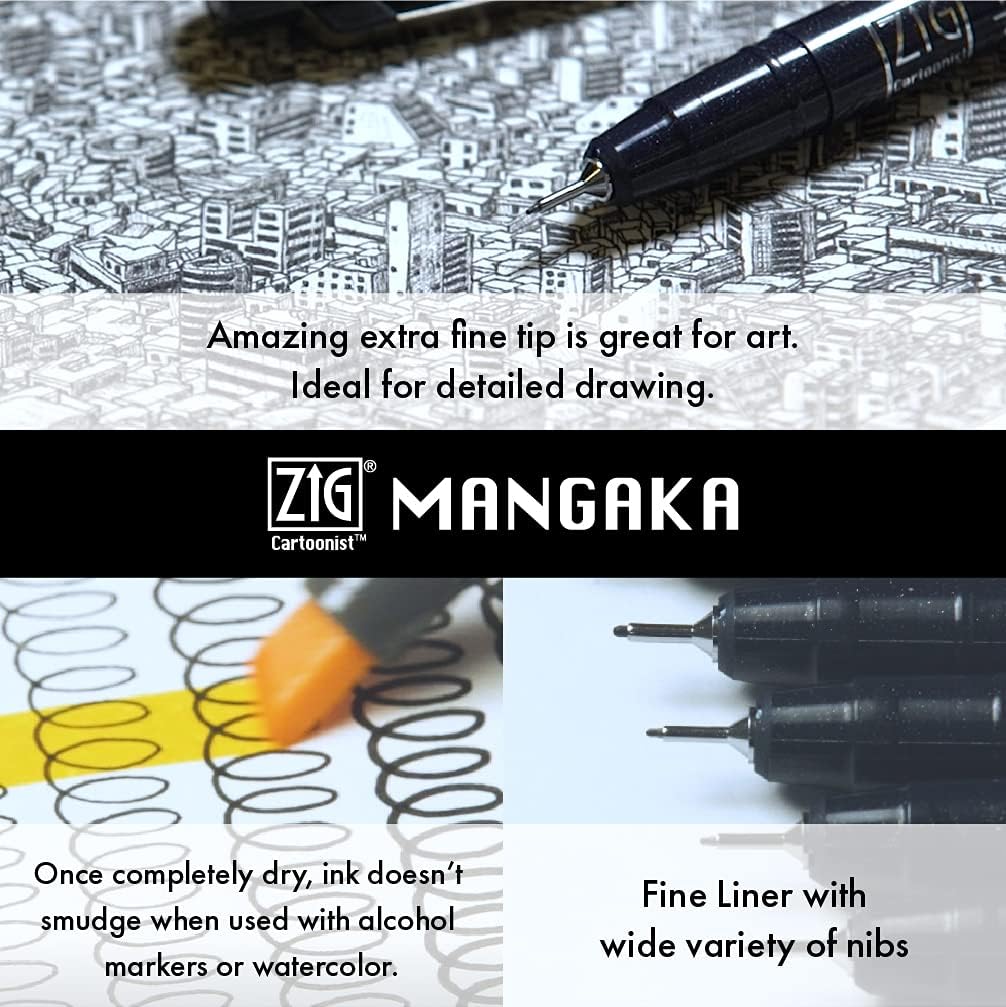 Kuretake Zig Illustration Basic Set 2 - Image 6