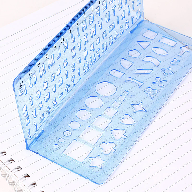 Kutsuwa Double Stencil Ruler - Image 2