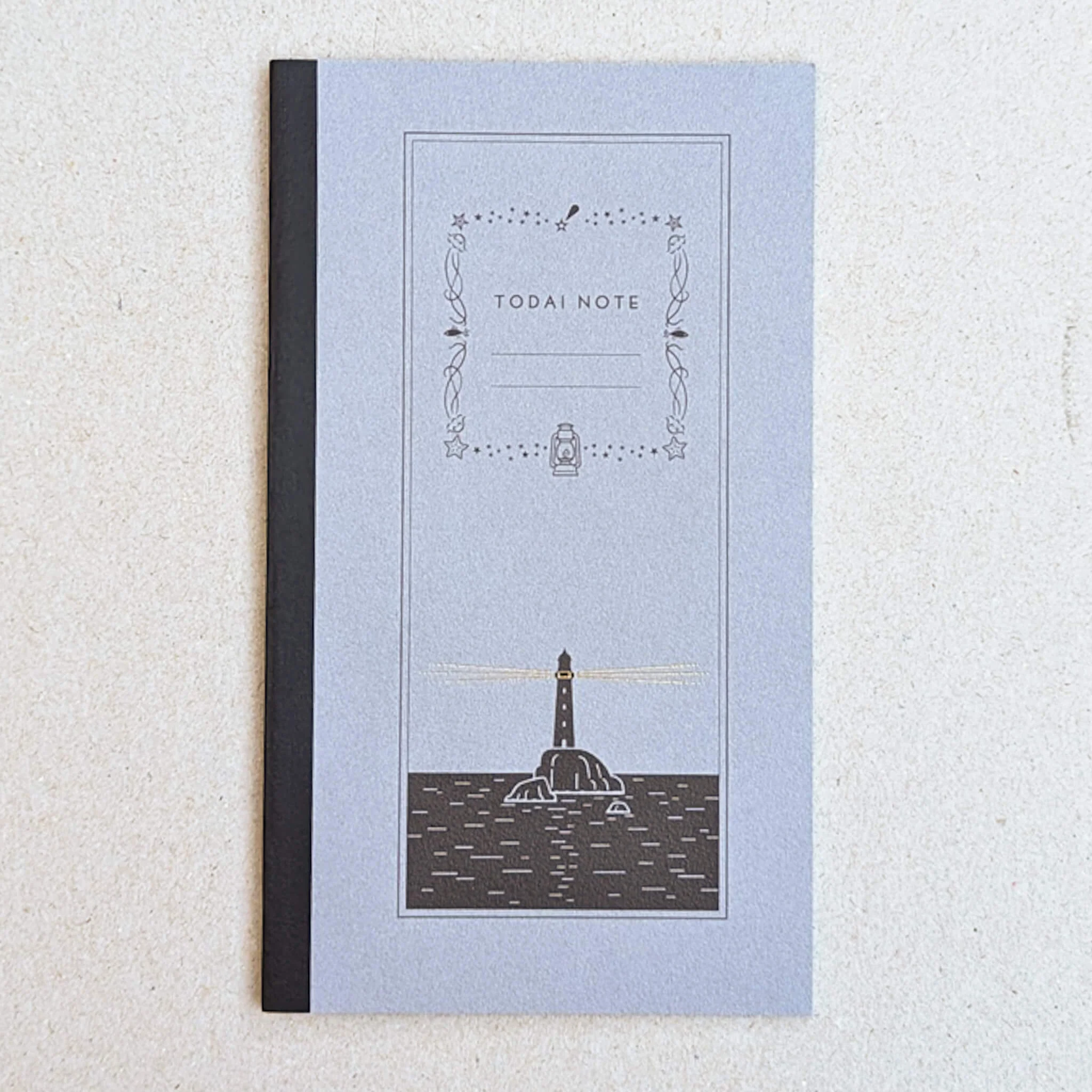 Kyupodo Todai Lighthouse Notebook Night - Slim A5