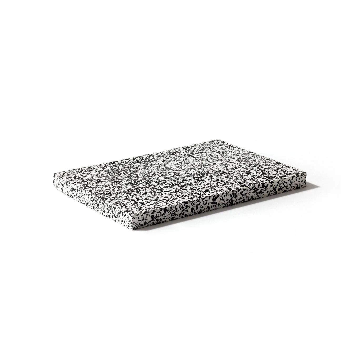 Labobratori Spray Splash Black & White Soft Cover A6 Plain Notebook