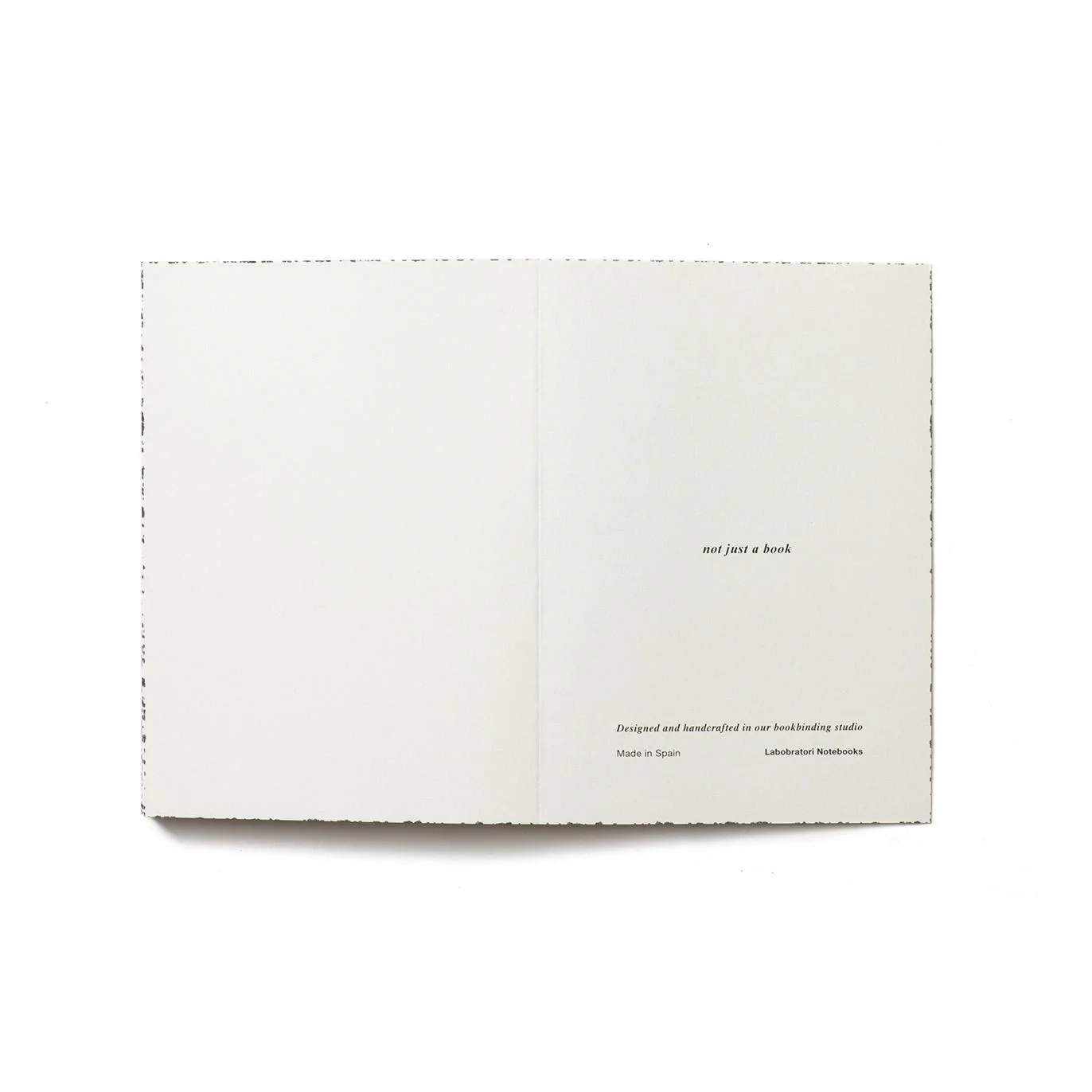 Labobratori Spray Splash Black & White Soft Cover A6 Plain Notebook - Image 5