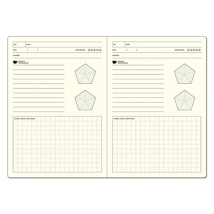 Laconic Style Notebook - B6 - Cafe - Image 4