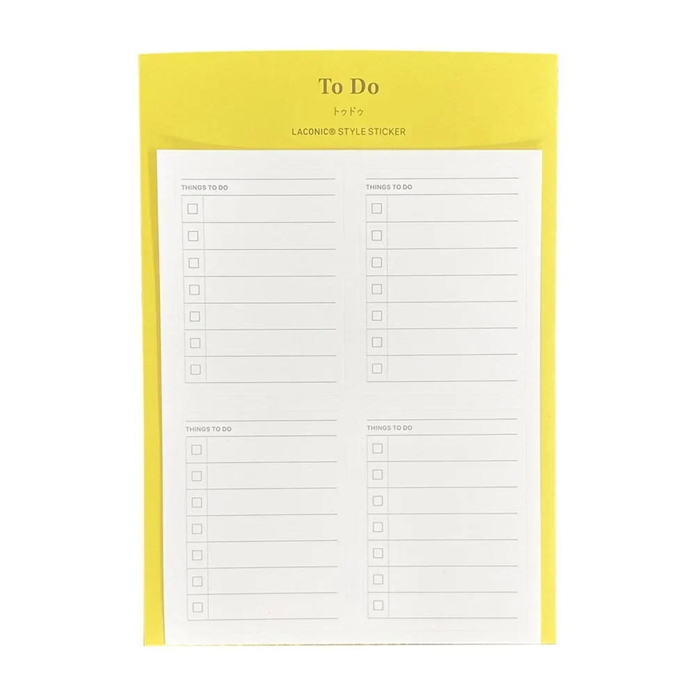 Laconic To Do Sticky Notes