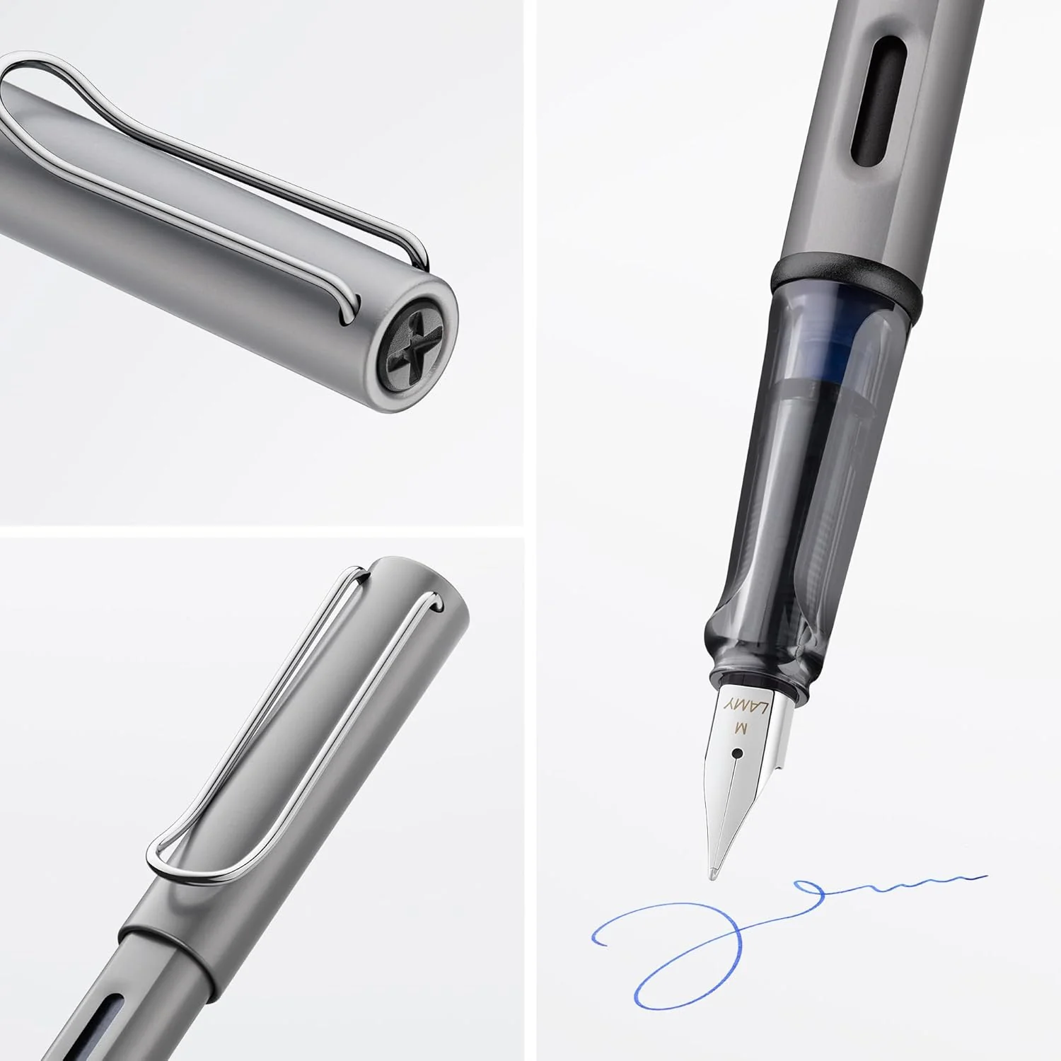 Lamy Al Star Fountain Pen Graphite - Image 2
