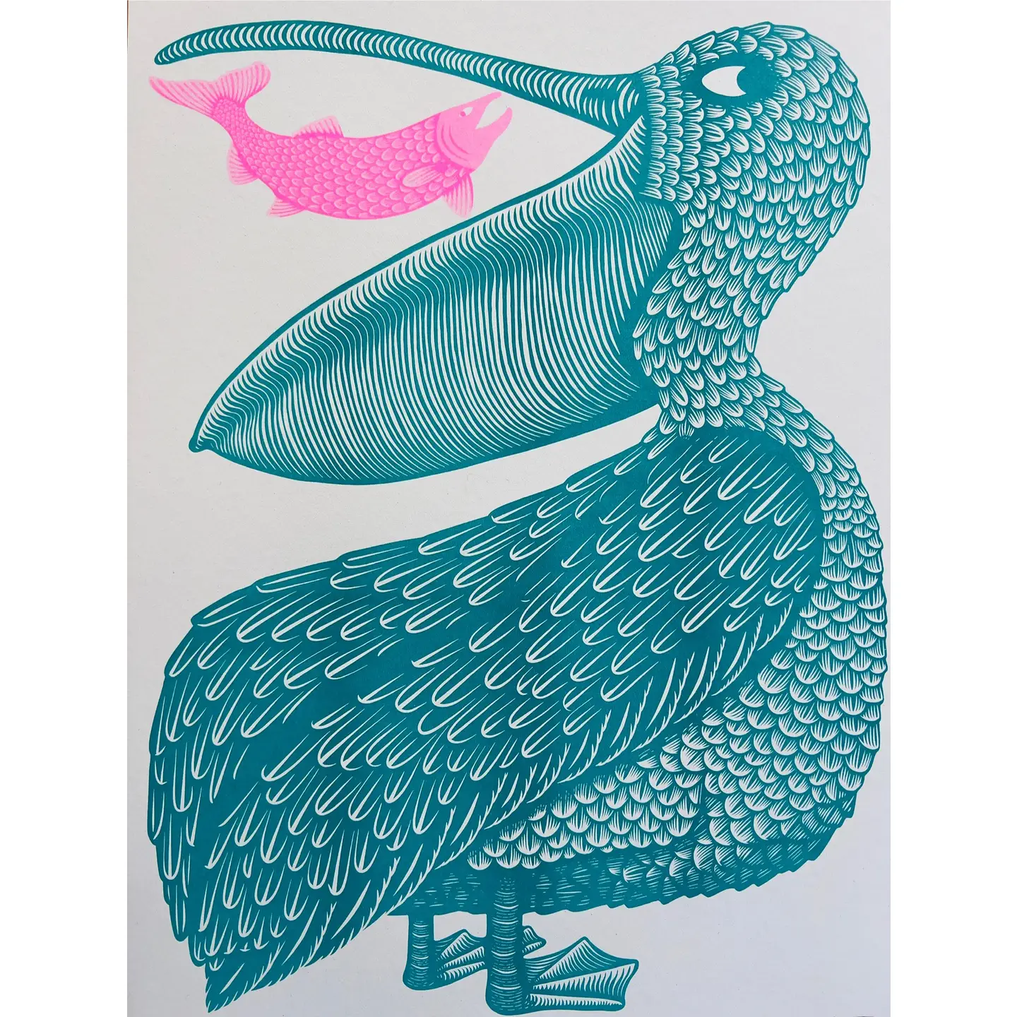 Le Beak, C'est Chic A3 Riso Print