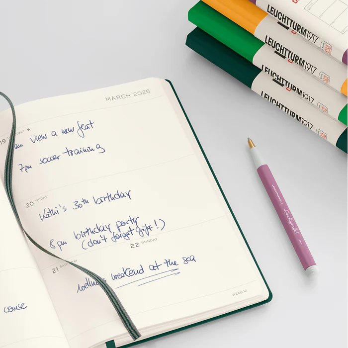 Leuchtturm 18 Month Hardcover Weekly Planner 2025-2026 A5 - Image 2