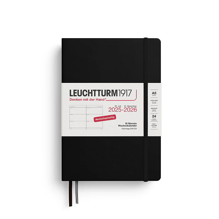 Leuchtturm 18 Month Hardcover Weekly Planner 2025-2026 A5 - Image 7