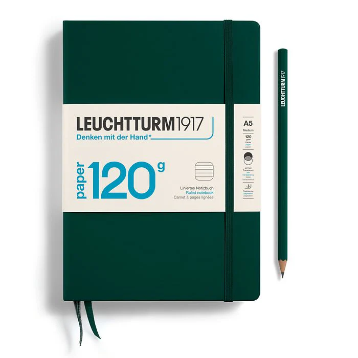 Leuchtturm 1917 A5 Hardcover Notebook 120gsm Lined - Image 7