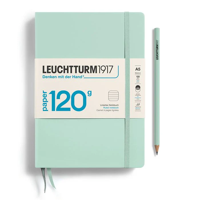 Leuchtturm 1917 A5 Hardcover Notebook 120gsm Lined - Image 8