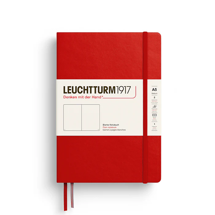 Leuchtturm 1917 A5 Hardcover Notebook Plain Various Colours - Image 28
