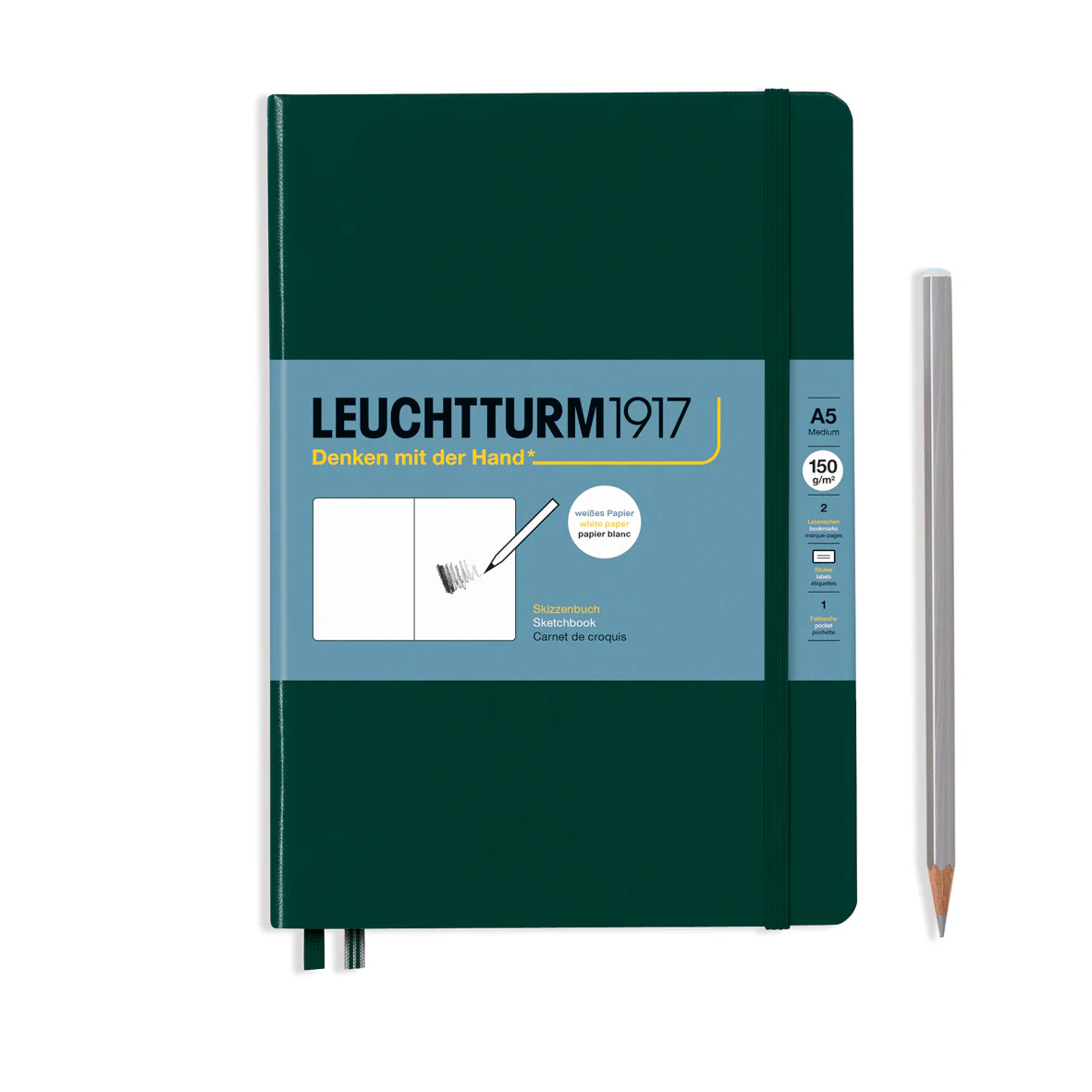 Leuchtturm 1917 A5 Hardcover Sketchbook - Image 2