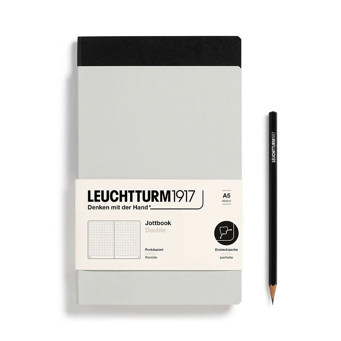 Leuchtturm 1917 A5 Jottbook Set of 2 Dot Grid Notebooks - Image 2