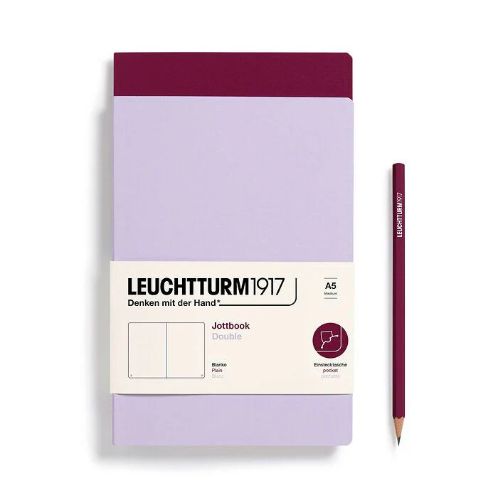 Leuchtturm 1917 A5 Jottbook Set of 2 Dot Grid Notebooks - Image 6