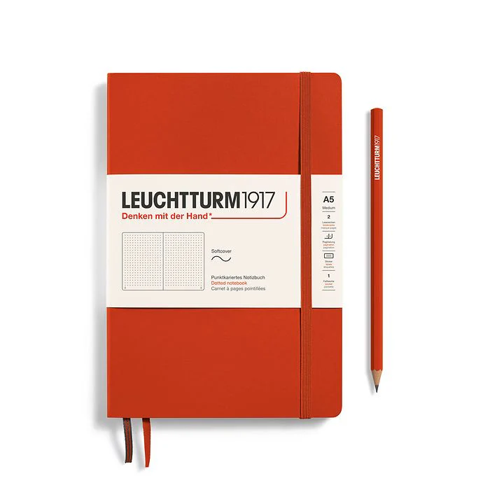Leuchtturm 1917 A5 Softcover Notebook Dotted Various Colours - Image 11