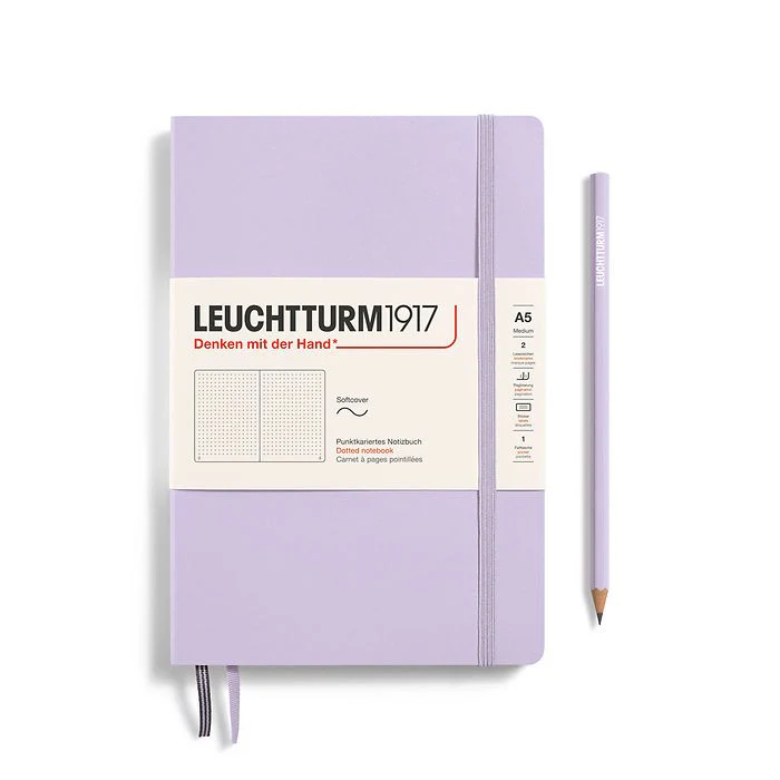 Leuchtturm 1917 A5 Softcover Notebook Dotted Various Colours - Image 12