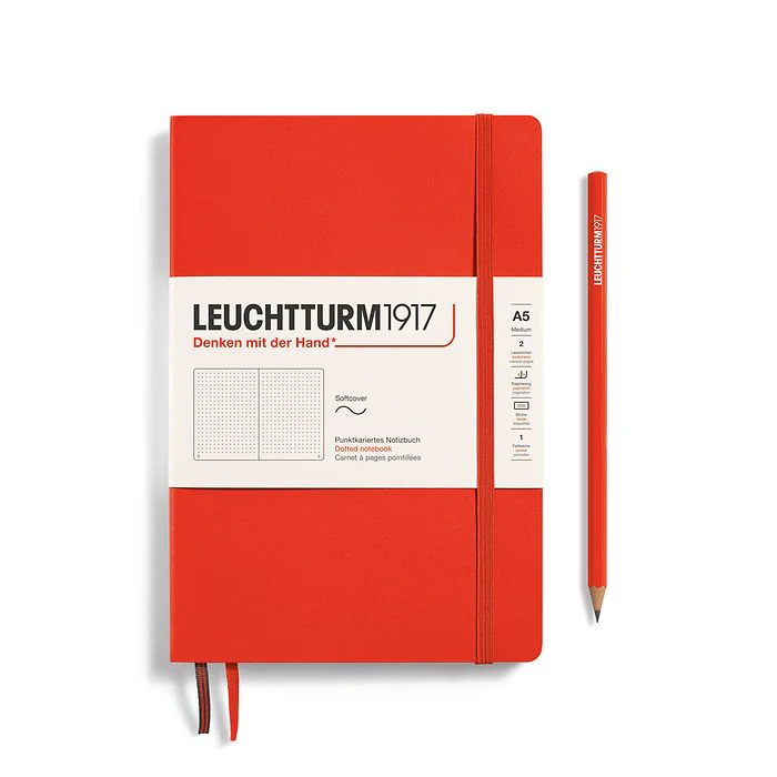 Leuchtturm 1917 A5 Softcover Notebook Dotted Various Colours - Image 13