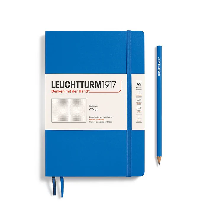 Leuchtturm 1917 A5 Softcover Notebook Dotted Various Colours - Image 15