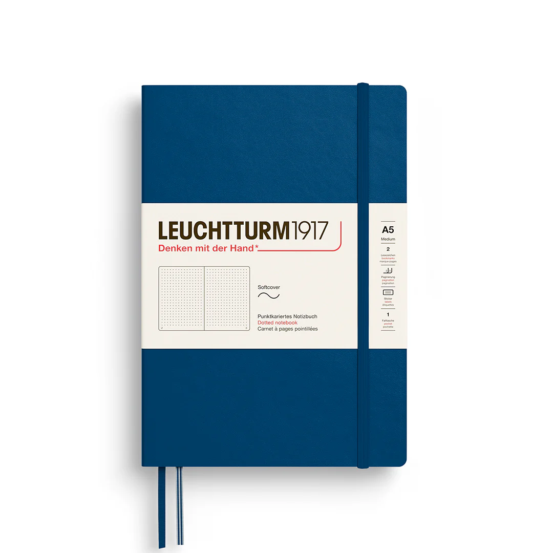 Leuchtturm 1917 A5 Softcover Notebook Dotted Various Colours - Image 17