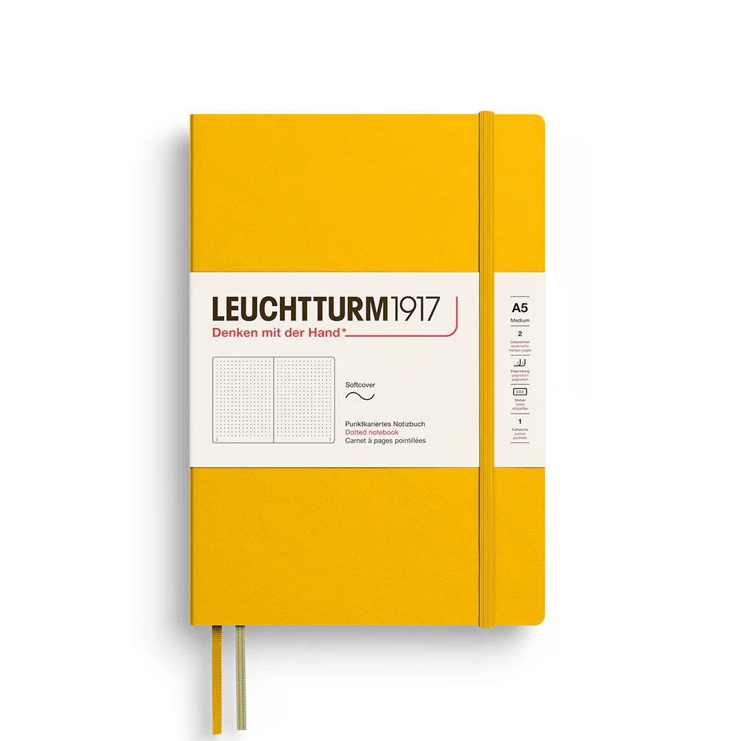 Leuchtturm 1917 A5 Softcover Notebook Dotted Various Colours - Image 18