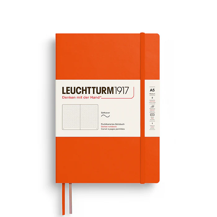 Leuchtturm 1917 A5 Softcover Notebook Dotted Various Colours - Image 19