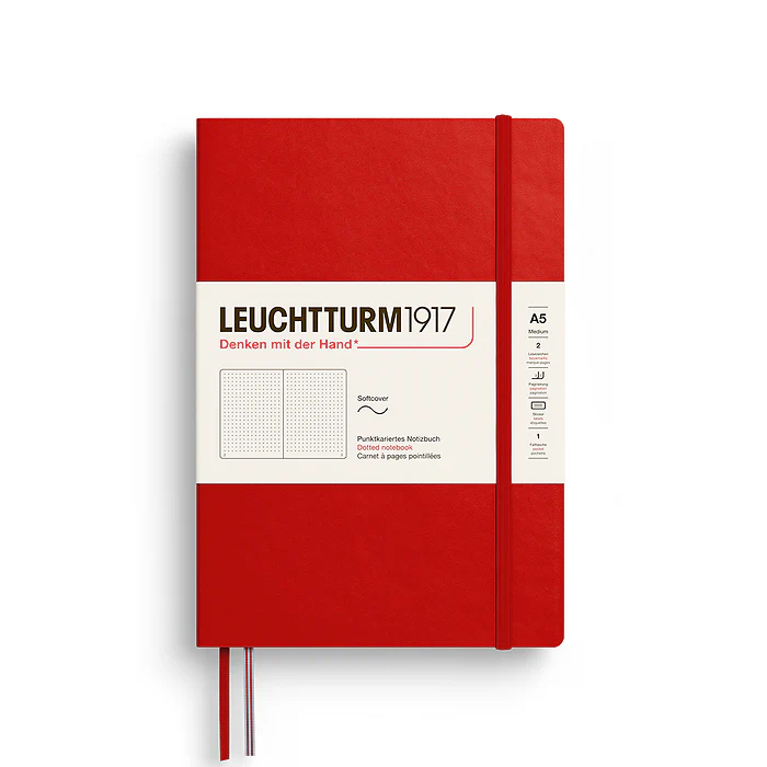 Leuchtturm 1917 A5 Softcover Notebook Dotted Various Colours - Image 20