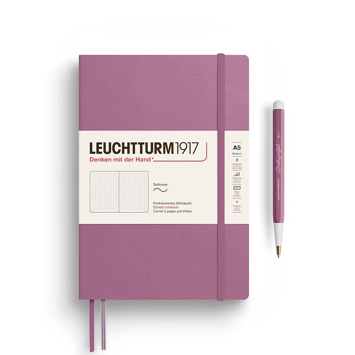 Leuchtturm 1917 A5 Softcover Notebook Dotted Various Colours - Image 5