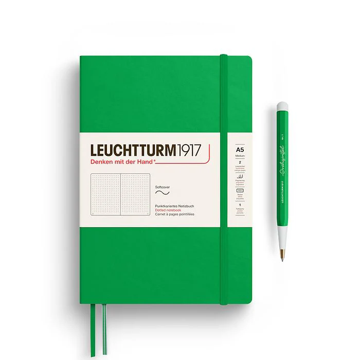 Leuchtturm 1917 A5 Softcover Notebook Dotted Various Colours - Image 7