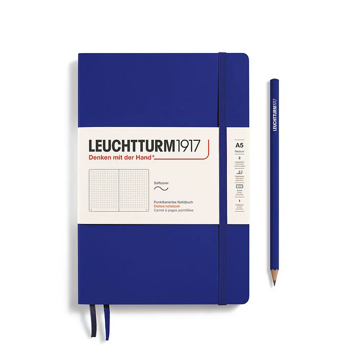Leuchtturm 1917 A5 Softcover Notebook Dotted Various Colours - Image 9