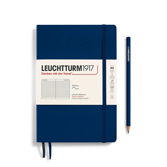 Leuchtturm 1917 A5 Softcover Notebook Lined Various Colours - Image 11