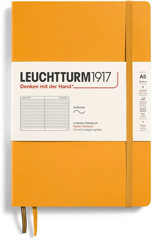 Leuchtturm 1917 A5 Softcover Notebook Lined Various Colours - Image 16