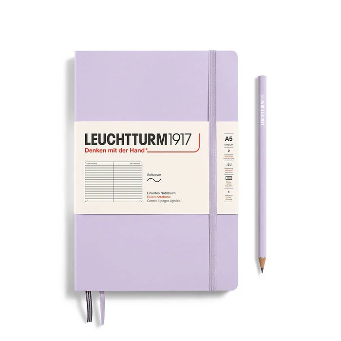Leuchtturm 1917 A5 Softcover Notebook Lined Various Colours - Image 17
