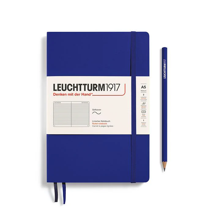 Leuchtturm 1917 A5 Softcover Notebook Lined Various Colours - Image 18