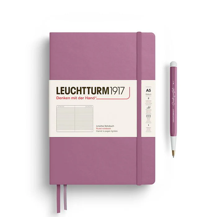Leuchtturm 1917 A5 Softcover Notebook Lined Various Colours - Image 20