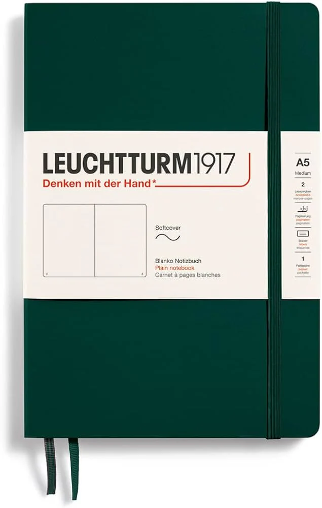 Leuchtturm 1917 A5 Softcover Notebook Lined Various Colours - Image 9