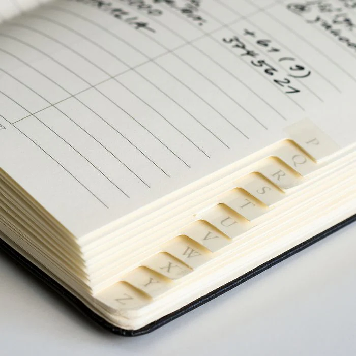 Leuchtturm 1917 A6 Hardcover Address Book - Image 3