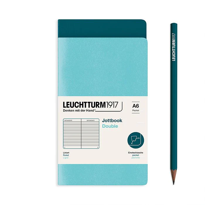 Leuchtturm 1917 A6 Jottbook Set of 2 Lined Notebooks - Image 3