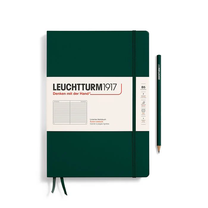 Leuchtturm 1917 B5 Hardcover Notebook Ruled Various Colours - Image 10