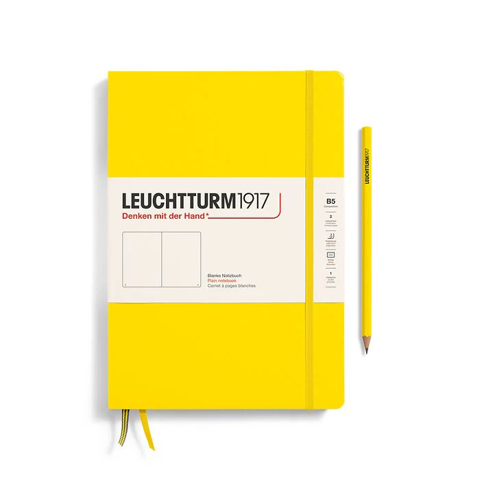Leuchtturm 1917 B5 Hardcover Notebook Plain Various Colours - Image 19