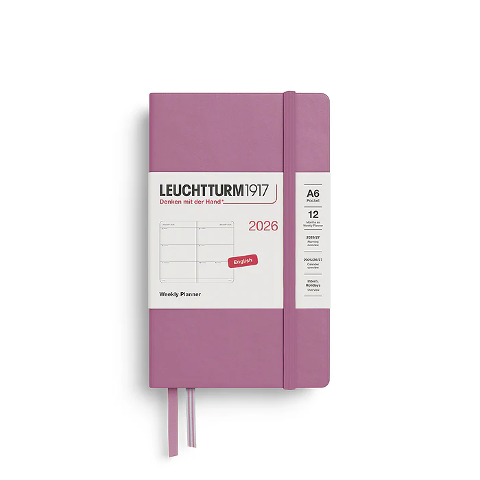 Leuchtturm 2026 Hardcover Diary - Weekly Planner A6 - Image 5