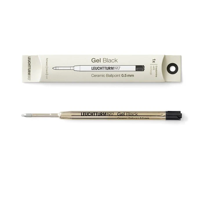 Leuchtturm Drehgriffel G2 Gel 0.5 Black Refill
